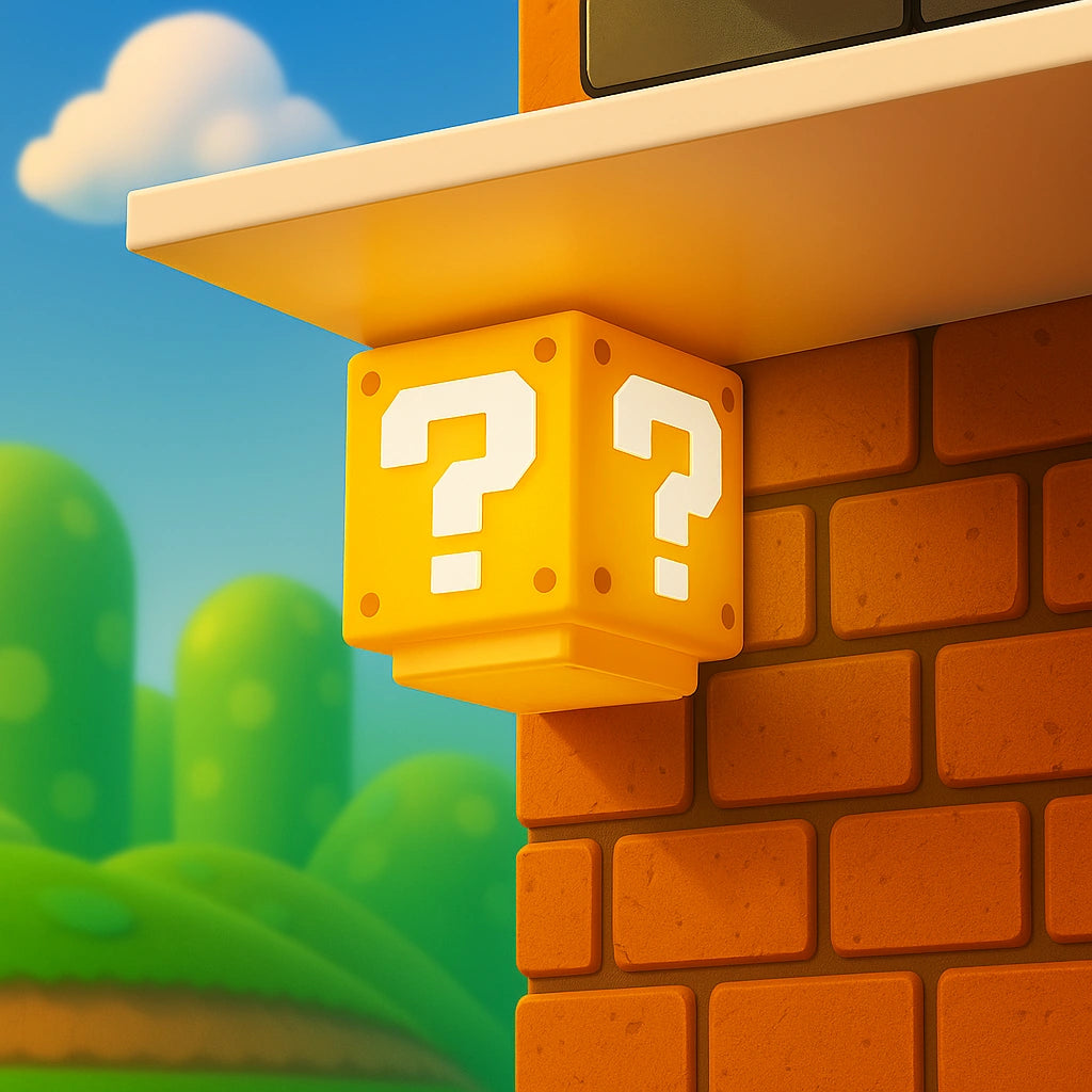 Iluminária Mario Bros | CAIXA PERSONALIZADA + FRETE GRÁTIS SÓ HOJE ATÉ MEIA-NOITE