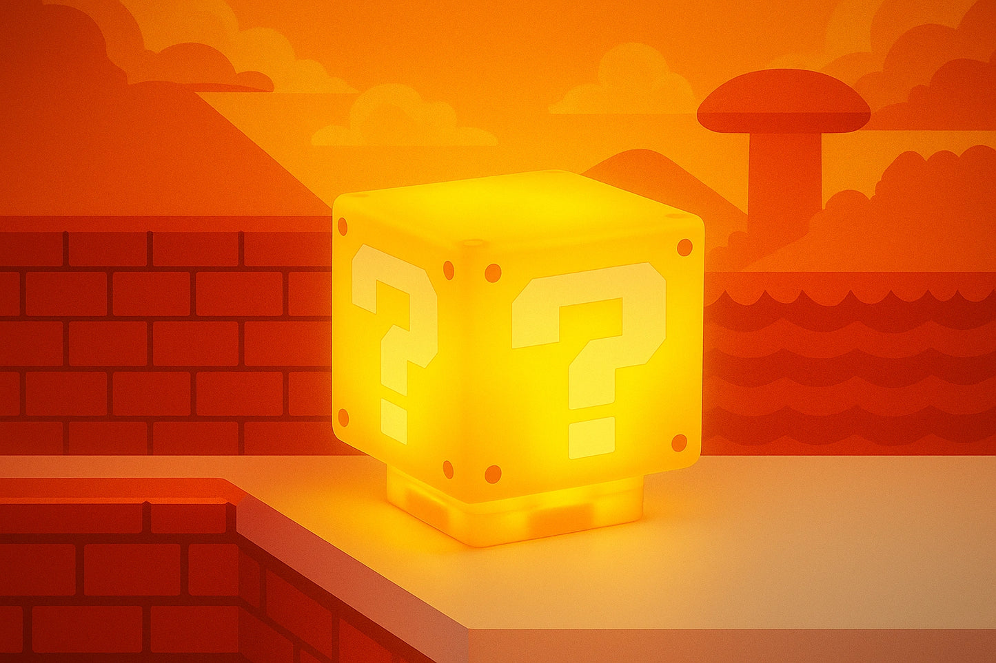 Iluminária Mario Bros | CAIXA PERSONALIZADA + FRETE GRÁTIS SÓ HOJE ATÉ MEIA-NOITE