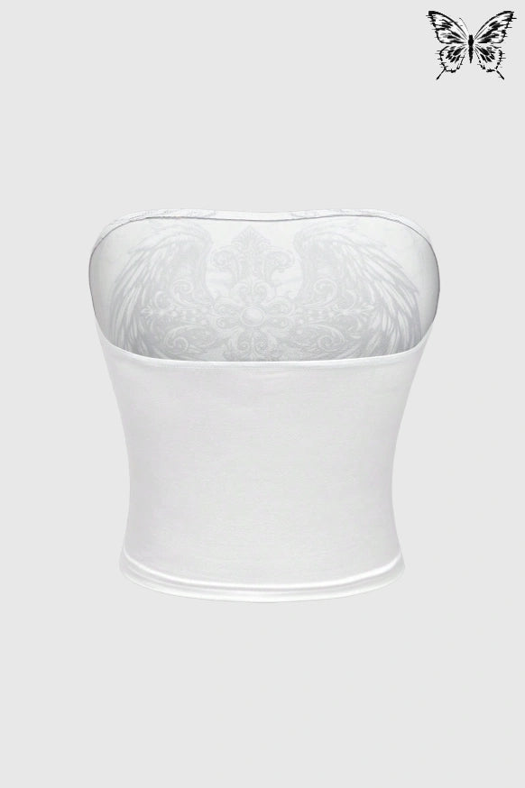 BL4SPHEMY W1NG BUSTIER