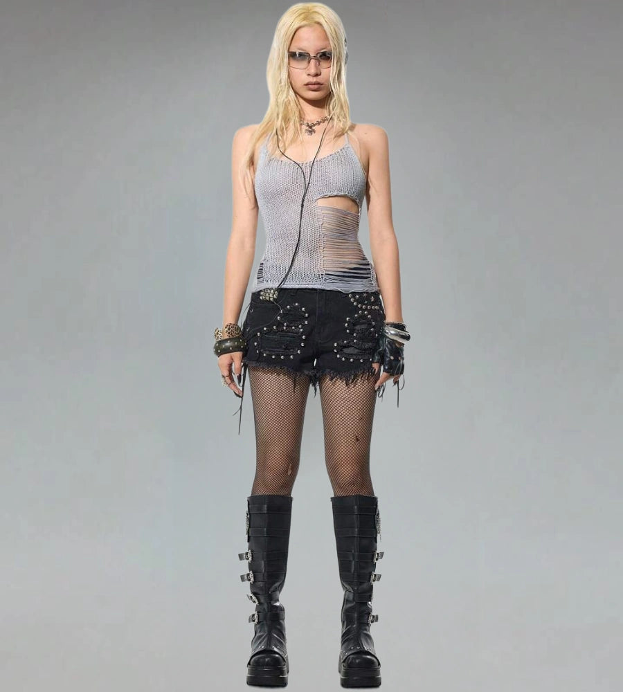 Shred Baby Knit Tank