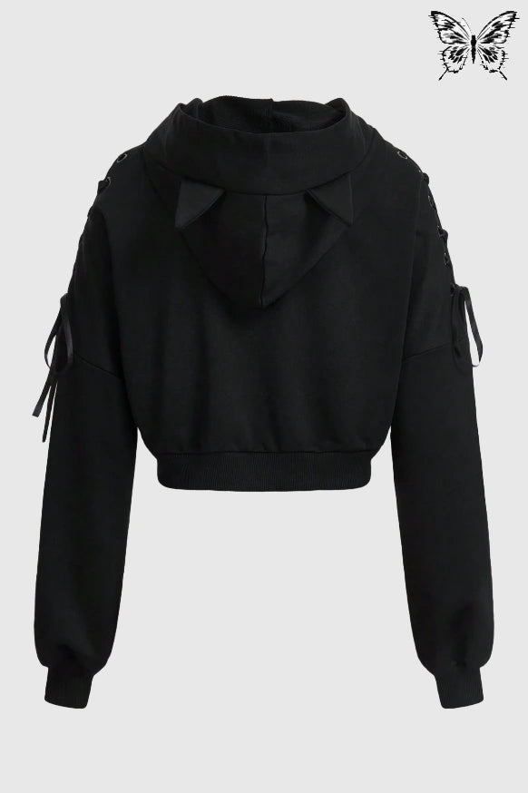 NAVY GRIT HOODIE