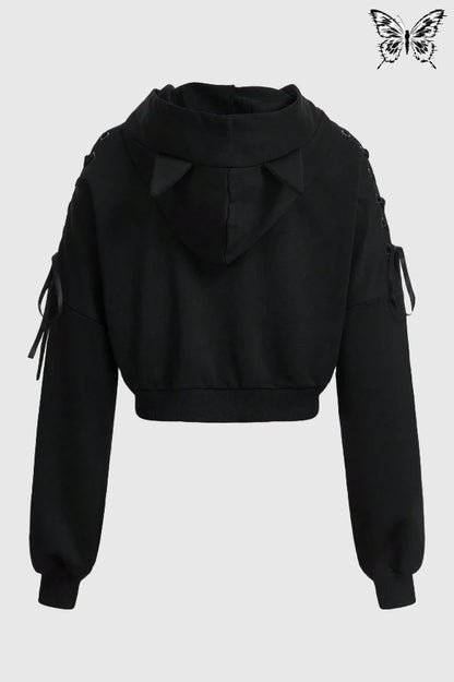 NAVY GRIT HOODIE