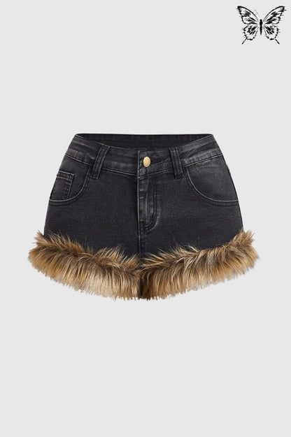R4G3 PATCH SHORTS