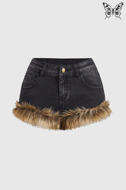 R4G3 PATCH SHORTS