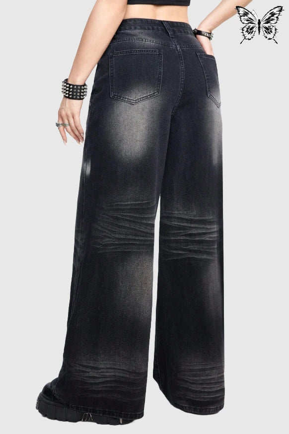 FRØNTL1NE GRUNGE JEANS