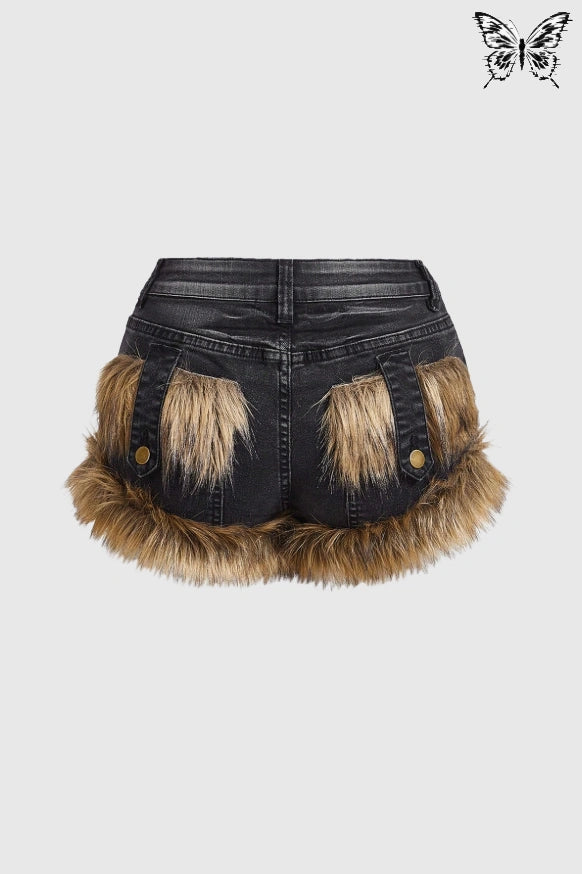 R4G3 PATCH SHORTS