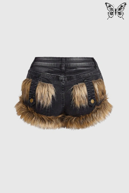 R4G3 PATCH SHORTS