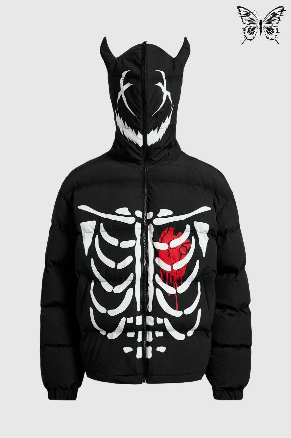 BONECRUSH ZIP HOODIE