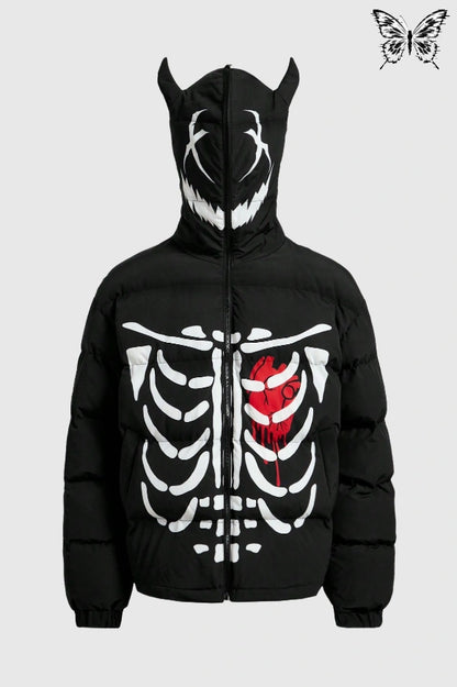BONECRUSH ZIP HOODIE