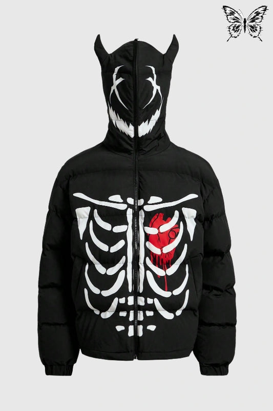 BONECRUSH ZIP HOODIE