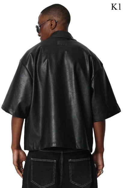 URBAN VIXEN LEATHER SHIRT