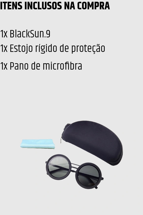 Óculos BlackSun.9 | BRINDE EXCLUSIVO DISPONÍVEL APENAS HOJE!!