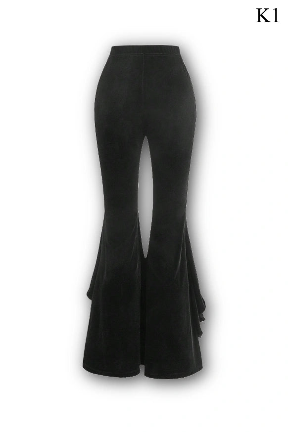 VELVET NOIR FLARES
