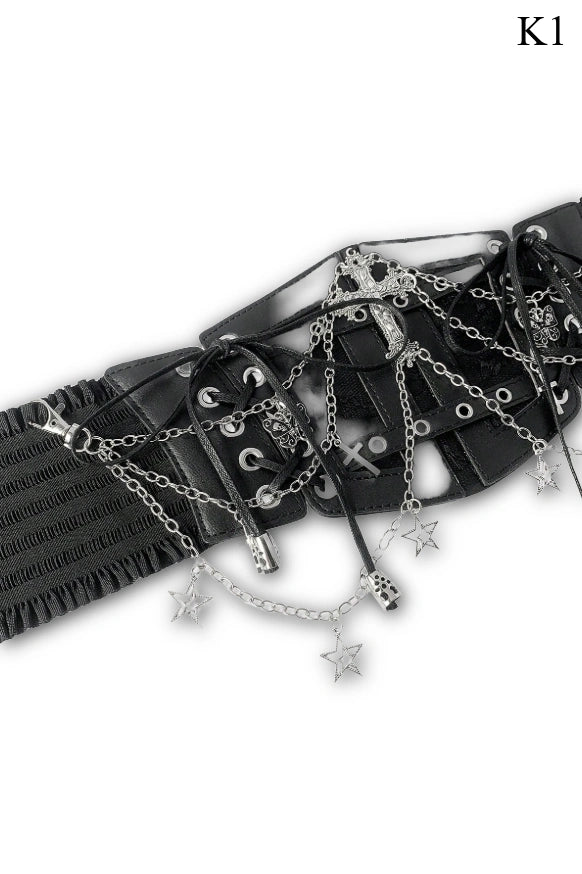 SKELELACE WAIST CHARM