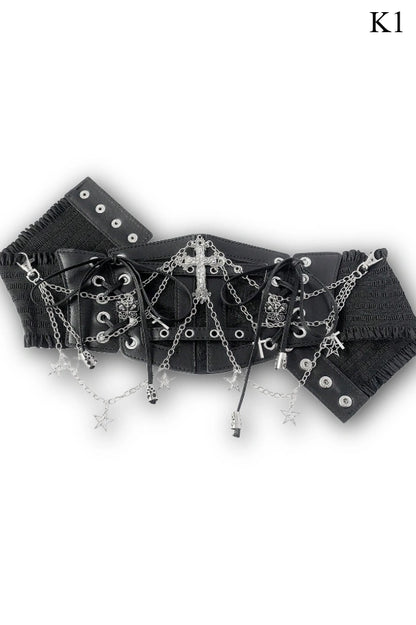 SKELELACE WAIST CHARM