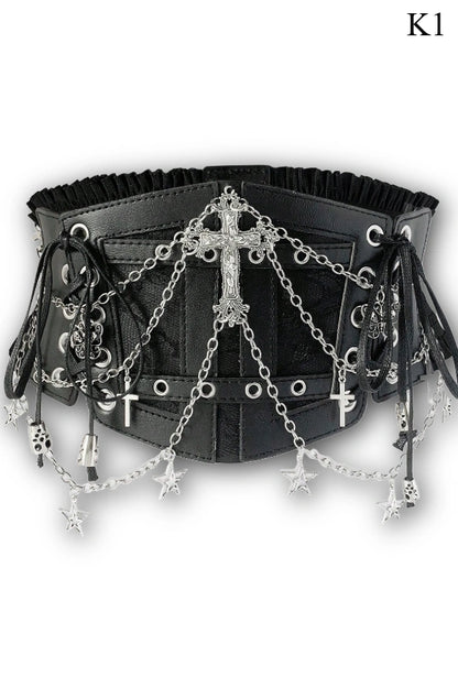 SKELELACE WAIST CHARM